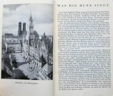 "Kraftpostfahrten in Bayern" Traveljournal Bavaria 1928 Hohlwein Motive (1003)